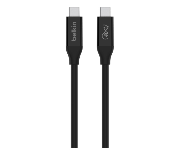 BELKIN Kabel USB-C 4.0 100W 0,8m INZ001bt0.8MBK - 1121666 - zdjęcie